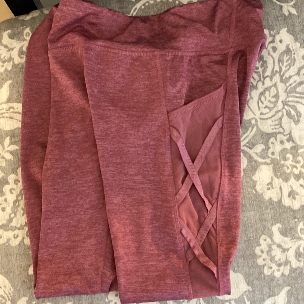 Full length leggings with detail